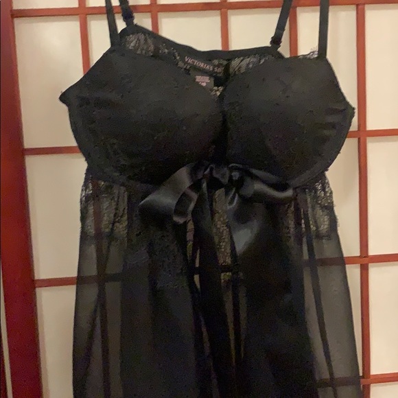 Victoria's Secret Other - Mesh and lace, black Victoria’s Secret babydoll
